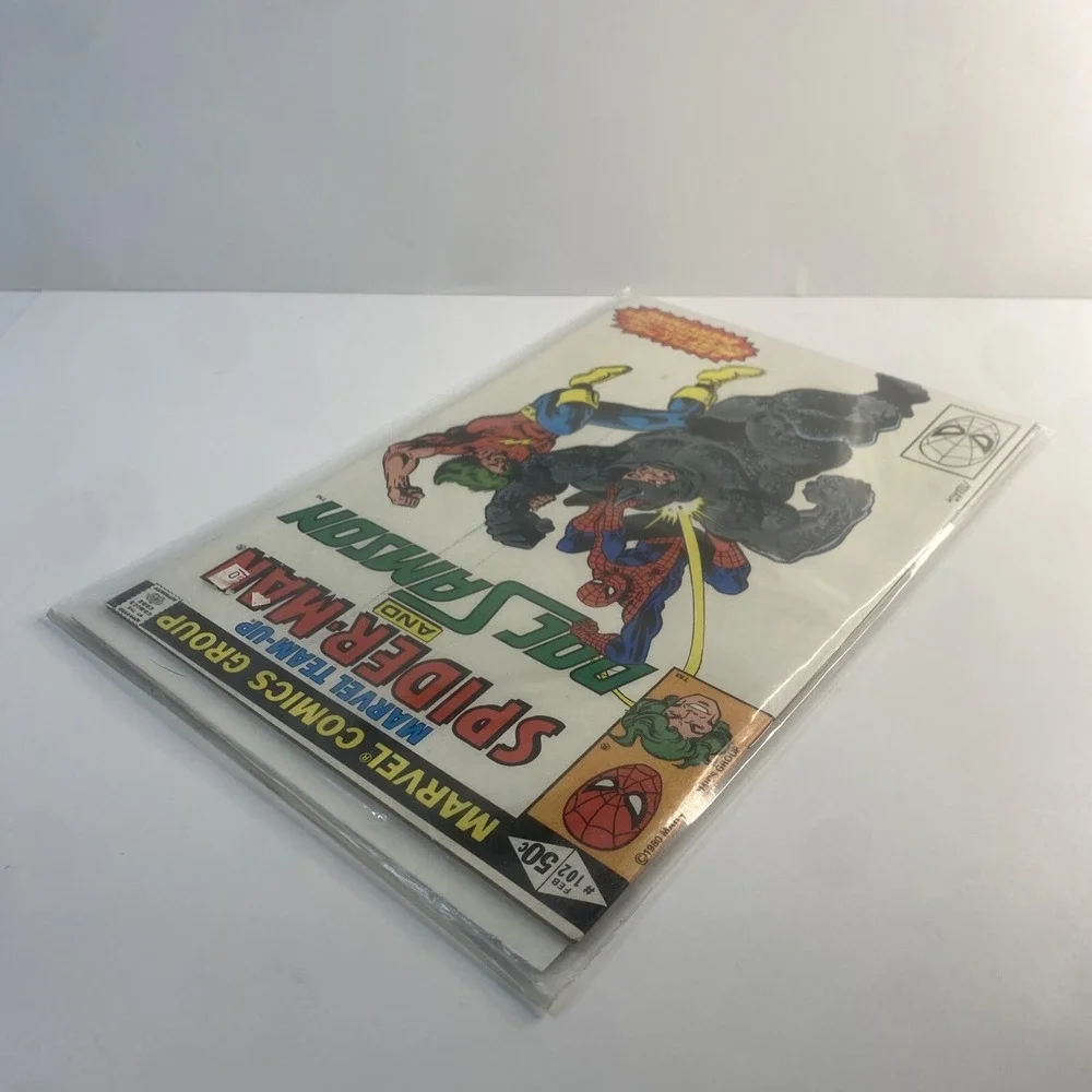 Marvel Team-Up #102 1980 Spider-Man and Doc Samson‎ + The Nam #1. VERY GOOD!